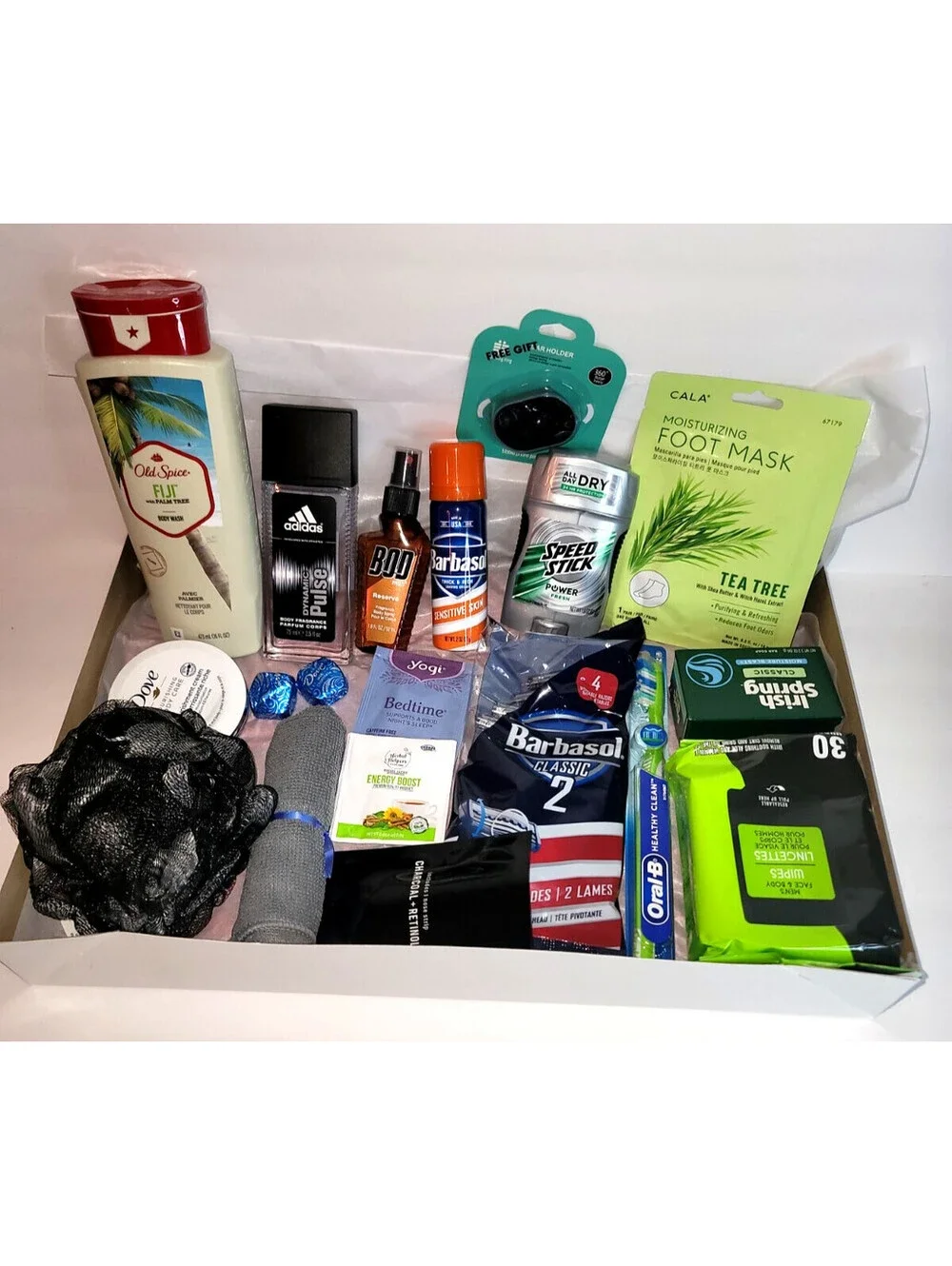 Men's Gift Box with Skincare